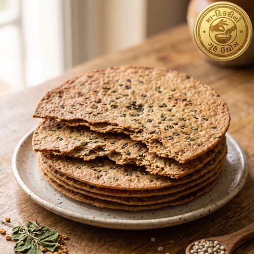 Bajri Methi Khakhra Gujarati snack by Maa Dikri Gruh Udyog